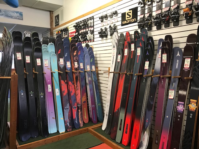 ski equipment stores