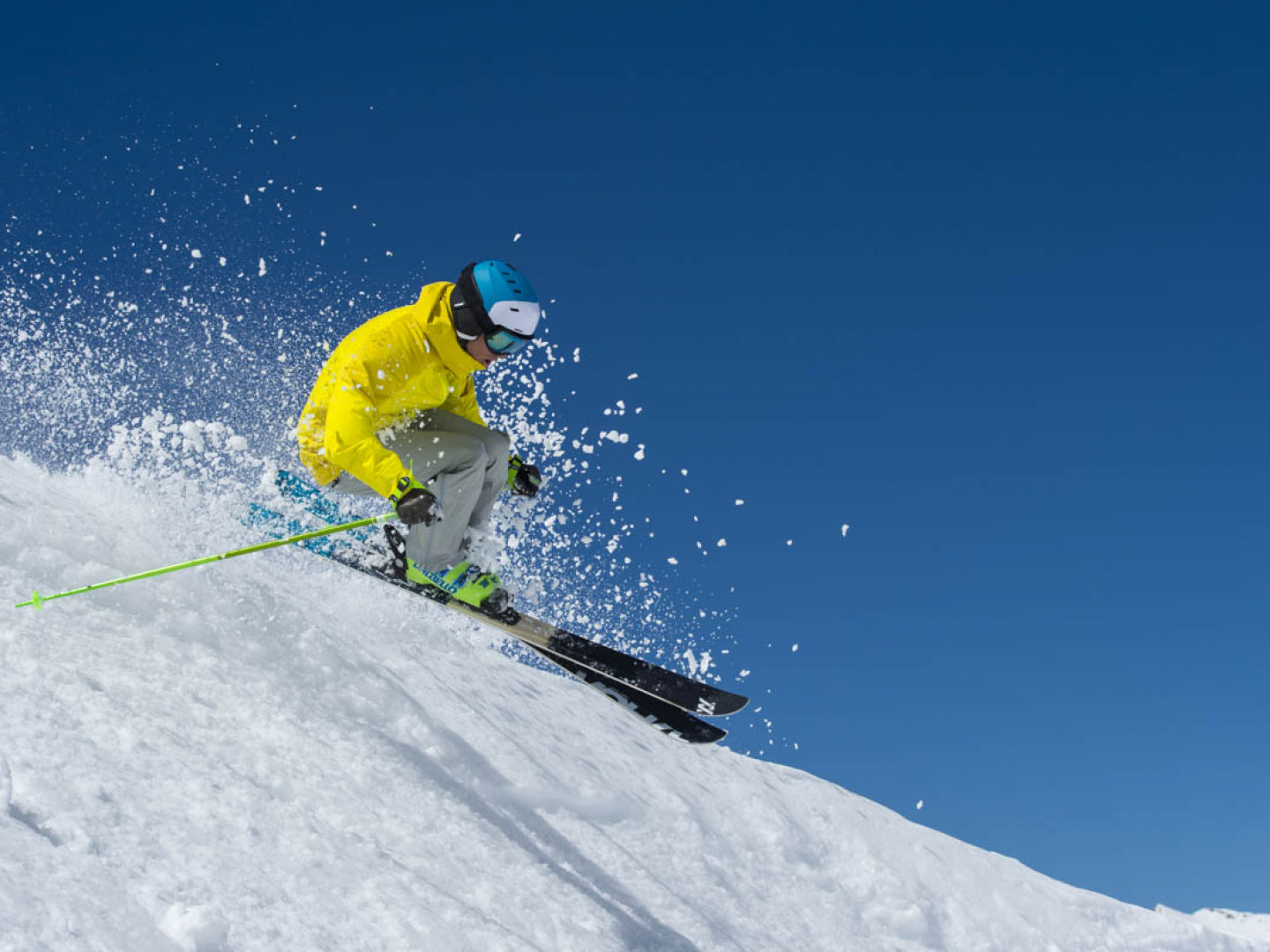 Ice skiing